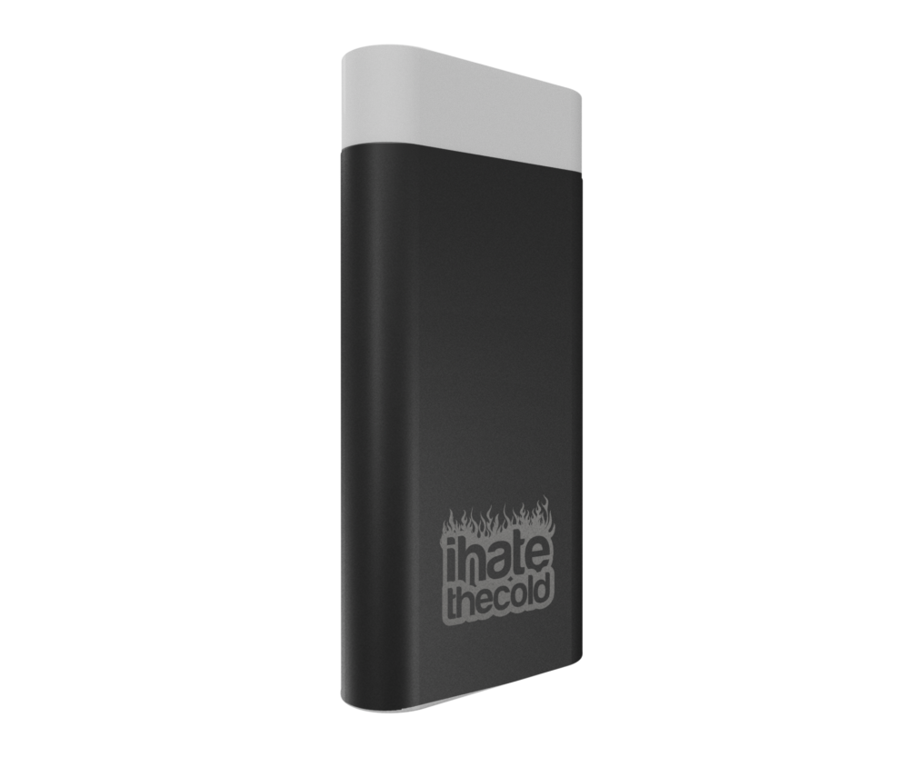 iHateTheCold Micro Hand Warmers - 2000mAh Power Bank Portable Charger (Black) - ihatethecold.com