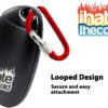 iHateTheCold Rechargeable Reusable Token Hand Warmer Black with Smooth Aluminium Shell - ihatethecold.com